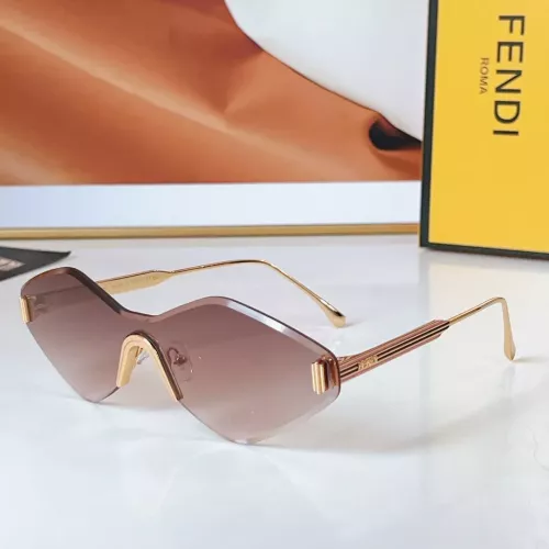 Wholesale Fendi AAA Quality Sunglasses #1336295 $60.00 USD, Wholesale Quality Replica Fendi AAA Quality Sunglasses