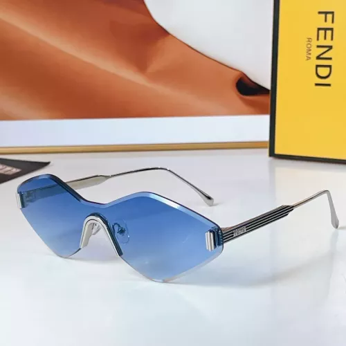 Wholesale Fendi AAA Quality Sunglasses #1336299 $60.00 USD, Wholesale Quality Replica Fendi AAA Quality Sunglasses