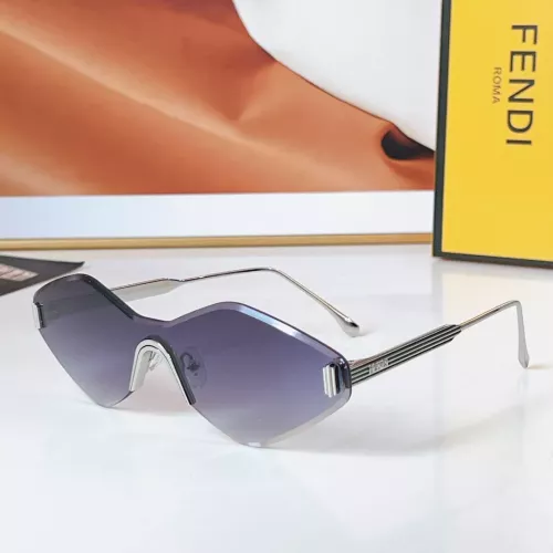 Wholesale Fendi AAA Quality Sunglasses #1336300 $60.00 USD, Wholesale Quality Replica Fendi AAA Quality Sunglasses