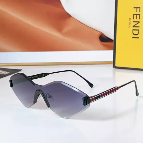 Wholesale Fendi AAA Quality Sunglasses #1336301 $60.00 USD, Wholesale Quality Replica Fendi AAA Quality Sunglasses