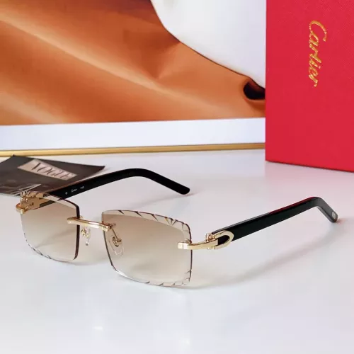 Wholesale Cartier AAA Quality Sunglassess #1336324 $60.00 USD, Wholesale Quality Replica Cartier AAA Quality Sunglassess
