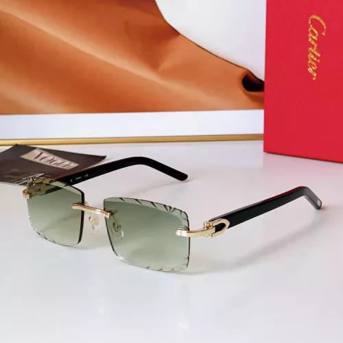 Wholesale Cartier AAA Quality Sunglassess #1336326 $60.00 USD, Wholesale Quality Replica Cartier AAA Quality Sunglassess