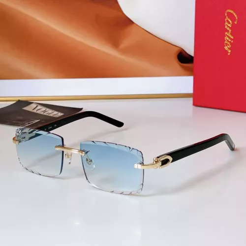 Wholesale Cartier AAA Quality Sunglassess #1336327 $60.00 USD, Wholesale Quality Replica Cartier AAA Quality Sunglassess