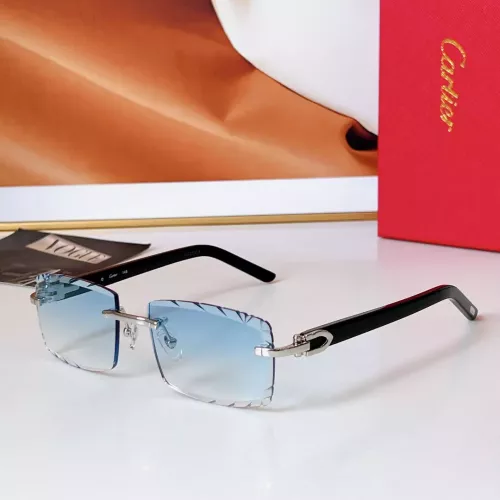 Wholesale Cartier AAA Quality Sunglassess #1336328 $60.00 USD, Wholesale Quality Replica Cartier AAA Quality Sunglassess