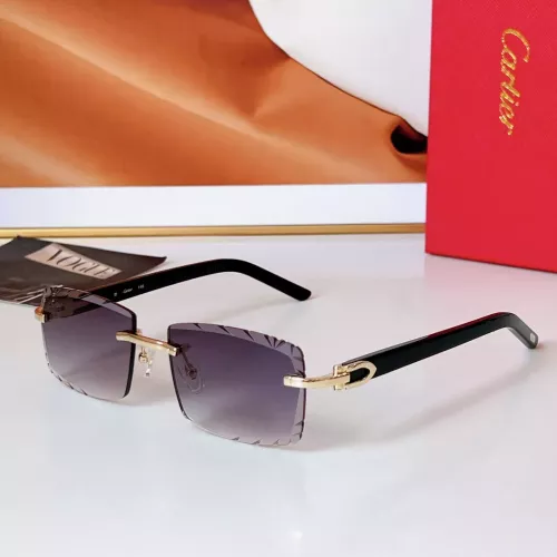 Wholesale Cartier AAA Quality Sunglassess #1336330 $60.00 USD, Wholesale Quality Replica Cartier AAA Quality Sunglassess