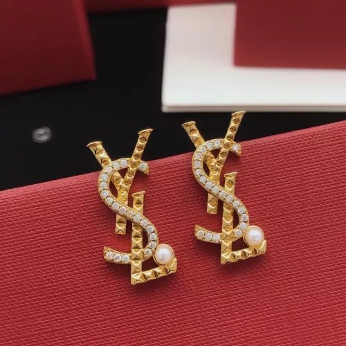 Wholesale Yves Saint Laurent YSL Earrings For Women #1336358 $27.00 USD, Wholesale Quality Replica Yves Saint Laurent YSL Earrings