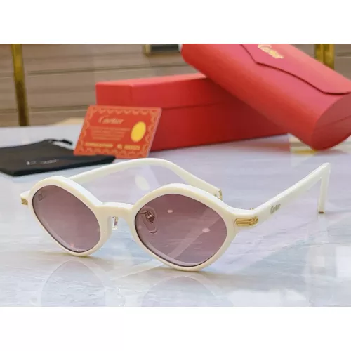 Wholesale Cartier AAA Quality Sunglassess #1336359 $64.00 USD, Wholesale Quality Replica Cartier AAA Quality Sunglassess