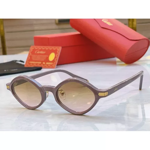 Wholesale Cartier AAA Quality Sunglassess #1336360 $64.00 USD, Wholesale Quality Replica Cartier AAA Quality Sunglassess