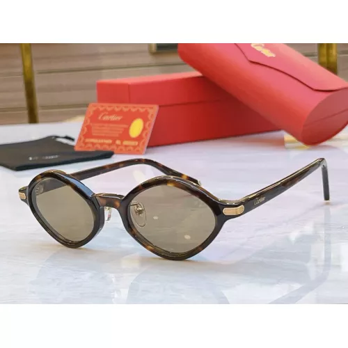 Wholesale Cartier AAA Quality Sunglassess #1336361 $64.00 USD, Wholesale Quality Replica Cartier AAA Quality Sunglassess