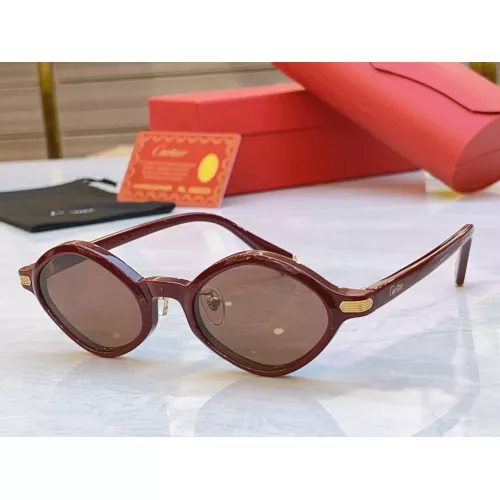 Wholesale Cartier AAA Quality Sunglassess #1336362 $64.00 USD, Wholesale Quality Replica Cartier AAA Quality Sunglassess