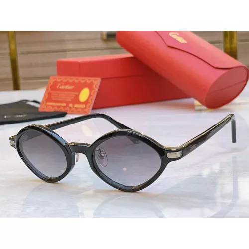 Wholesale Cartier AAA Quality Sunglassess #1336365 $64.00 USD, Wholesale Quality Replica Cartier AAA Quality Sunglassess
