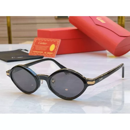 Wholesale Cartier AAA Quality Sunglassess #1336366 $64.00 USD, Wholesale Quality Replica Cartier AAA Quality Sunglassess