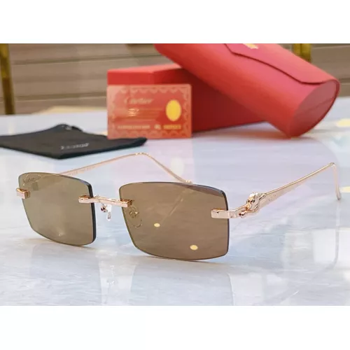 Wholesale Cartier AAA Quality Sunglassess #1336372 $60.00 USD, Wholesale Quality Replica Cartier AAA Quality Sunglassess