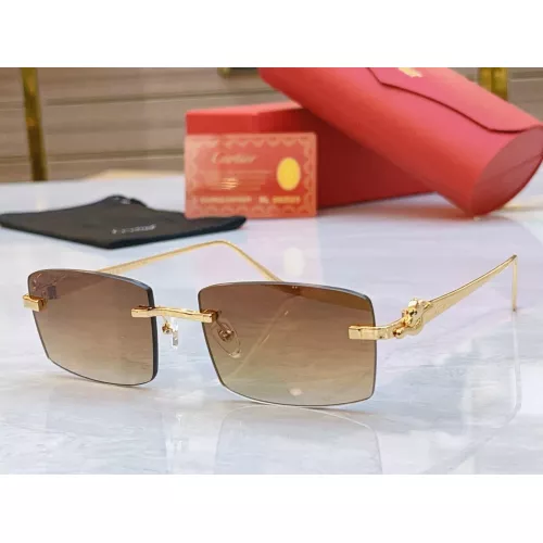 Wholesale Cartier AAA Quality Sunglassess #1336373 $60.00 USD, Wholesale Quality Replica Cartier AAA Quality Sunglassess