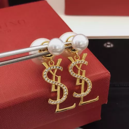 Wholesale Yves Saint Laurent YSL Earrings For Women #1336381 $29.00 USD, Wholesale Quality Replica Yves Saint Laurent YSL Earrings
