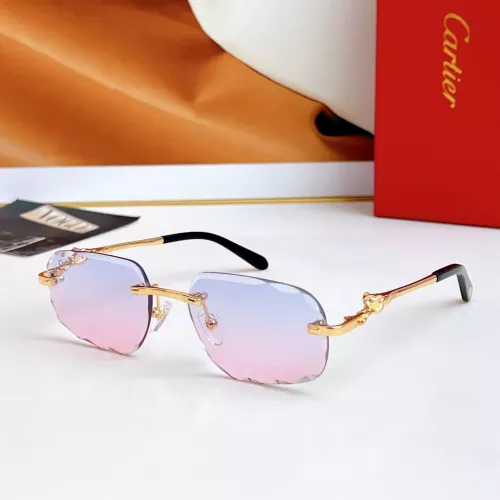 Wholesale Cartier AAA Quality Sunglassess #1336388 $60.00 USD, Wholesale Quality Replica Cartier AAA Quality Sunglassess