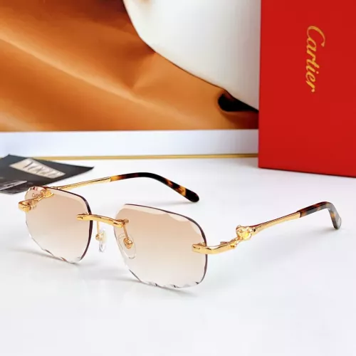 Wholesale Cartier AAA Quality Sunglassess #1336390 $60.00 USD, Wholesale Quality Replica Cartier AAA Quality Sunglassess