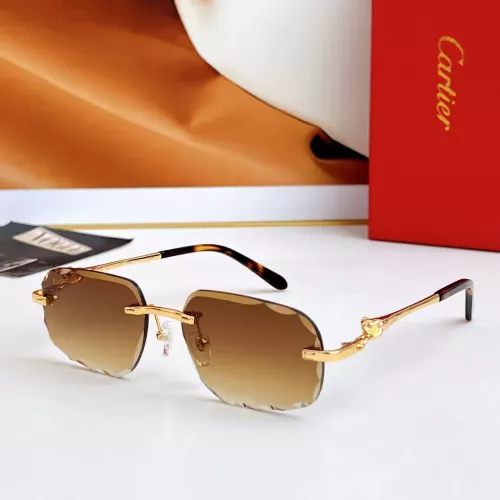 Wholesale Cartier AAA Quality Sunglassess #1336392 $60.00 USD, Wholesale Quality Replica Cartier AAA Quality Sunglassess