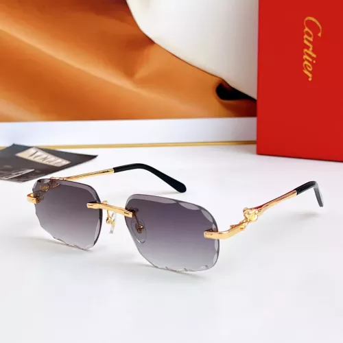 Wholesale Cartier AAA Quality Sunglassess #1336393 $60.00 USD, Wholesale Quality Replica Cartier AAA Quality Sunglassess