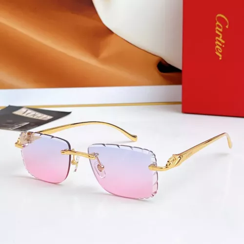 Wholesale Cartier AAA Quality Sunglassess #1336398 $60.00 USD, Wholesale Quality Replica Cartier AAA Quality Sunglassess