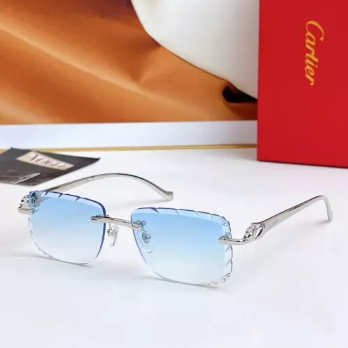 Wholesale Cartier AAA Quality Sunglassess #1336400 $60.00 USD, Wholesale Quality Replica Cartier AAA Quality Sunglassess