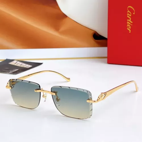 Wholesale Cartier AAA Quality Sunglassess #1336401 $60.00 USD, Wholesale Quality Replica Cartier AAA Quality Sunglassess