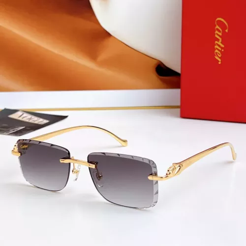 Wholesale Cartier AAA Quality Sunglassess #1336402 $60.00 USD, Wholesale Quality Replica Cartier AAA Quality Sunglassess