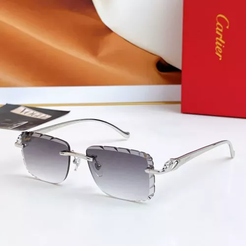 Wholesale Cartier AAA Quality Sunglassess #1336403 $60.00 USD, Wholesale Quality Replica Cartier AAA Quality Sunglassess