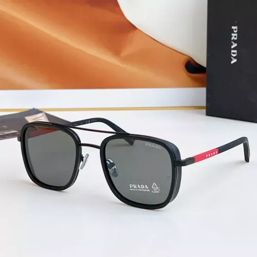 Wholesale Prada AAA Quality Sunglasses #1336441 $68.00 USD, Wholesale Quality Replica Prada AAA Quality Sunglasses