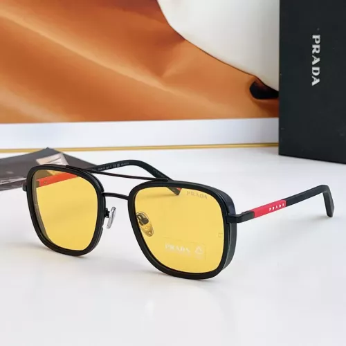 Wholesale Prada AAA Quality Sunglasses #1336443 $68.00 USD, Wholesale Quality Replica Prada AAA Quality Sunglasses