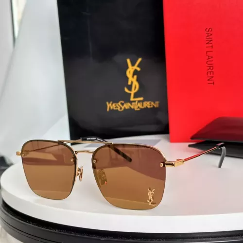 Wholesale Yves Saint Laurent YSL AAA Quality Sunglasses #1336475 $60.00 USD, Wholesale Quality Replica Yves Saint Laurent YSL AAA Quality Sunglasses
