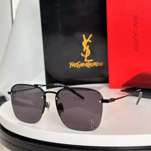 Wholesale Yves Saint Laurent YSL AAA Quality Sunglasses #1336479 $60.00 USD, Wholesale Quality Replica Yves Saint Laurent YSL AAA Quality Sunglasses