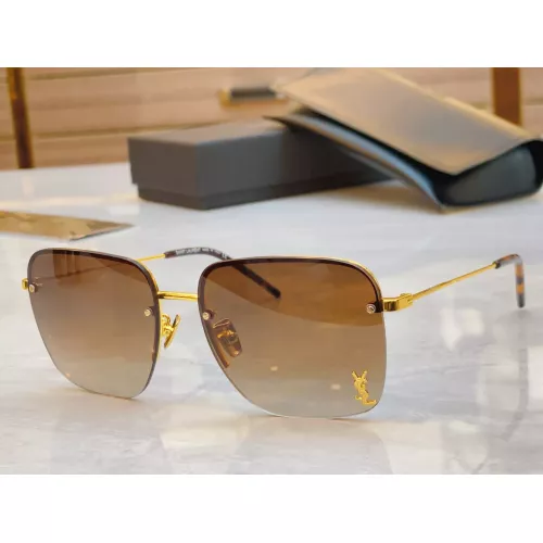 Wholesale Yves Saint Laurent YSL AAA Quality Sunglasses #1336484 $60.00 USD, Wholesale Quality Replica Yves Saint Laurent YSL AAA Quality Sunglasses