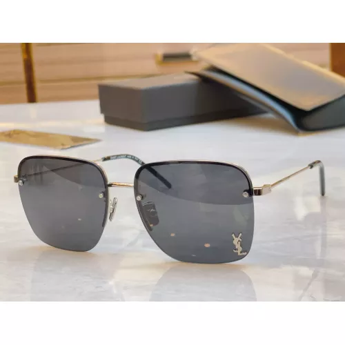 Wholesale Yves Saint Laurent YSL AAA Quality Sunglasses #1336489 $60.00 USD, Wholesale Quality Replica Yves Saint Laurent YSL AAA Quality Sunglasses