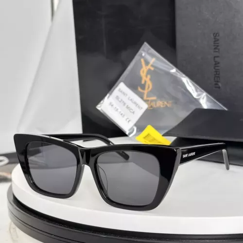 Wholesale Yves Saint Laurent YSL AAA Quality Sunglasses #1336492 $60.00 USD, Wholesale Quality Replica Yves Saint Laurent YSL AAA Quality Sunglasses