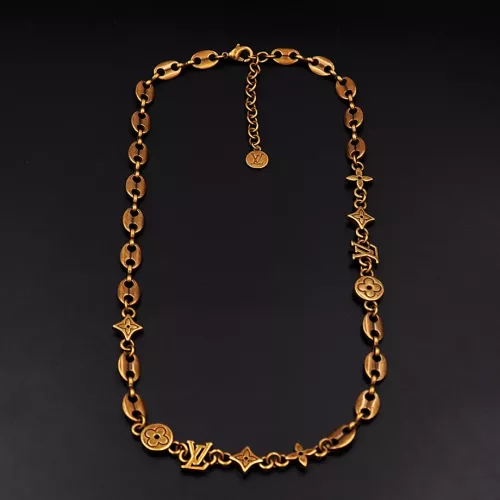 Wholesale Louis Vuitton Necklaces #1336532 $38.00 USD, Wholesale Quality Replica Louis Vuitton Necklaces