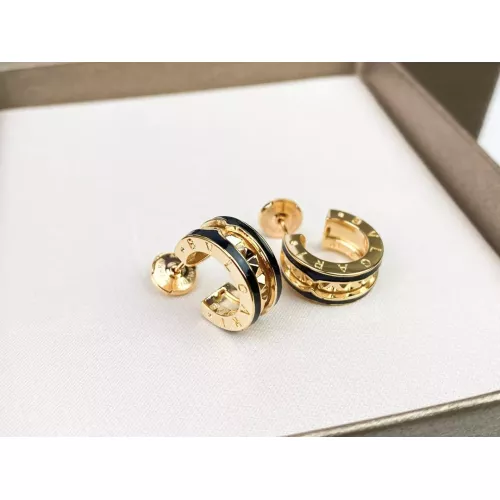 Wholesale Bvlgari Earrings In Gold For Women #1336538 $36.00 USD, Wholesale Quality Replica Bvlgari Earrings