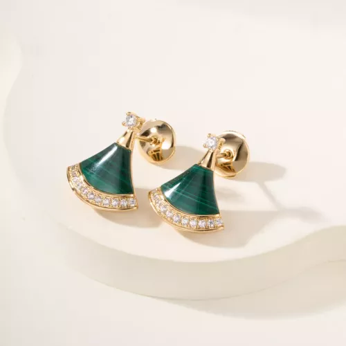 Wholesale Bvlgari Earrings For Women #1336553 $56.00 USD, Wholesale Quality Replica Bvlgari Earrings
