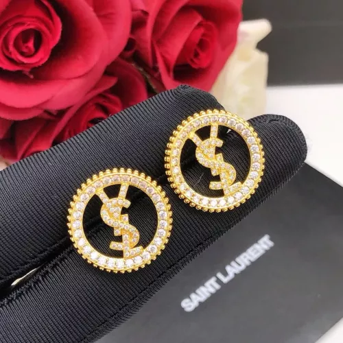 Wholesale Yves Saint Laurent YSL Earrings For Women #1336560 $27.00 USD, Wholesale Quality Replica Yves Saint Laurent YSL Earrings