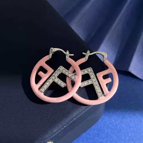 Wholesale Fendi Earrings For Women #1336600 $29.00 USD, Wholesale Quality Replica Fendi Earrings