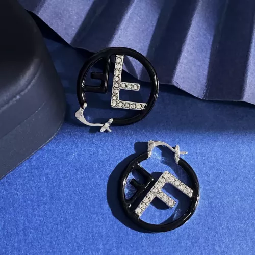 Wholesale Fendi Earrings For Women #1336604 $29.00 USD, Wholesale Quality Replica Fendi Earrings