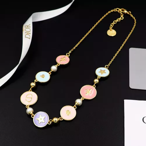 Wholesale Christian Dior Necklaces For Women #1336725 $32.00 USD, Wholesale Quality Replica Christian Dior Necklaces