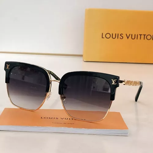 Wholesale Louis Vuitton AAA Quality Sunglasses #1336821 $60.00 USD, Wholesale Quality Replica Louis Vuitton AAA Quality Sunglasses