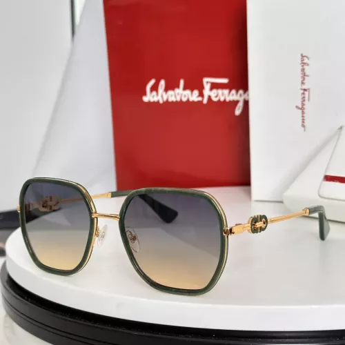 Wholesale Salvatore Ferragamo AAA Quality Sunglasses #1336824 $64.00 USD, Wholesale Quality Replica Salvatore Ferragamo AAA Quality Sunglasses