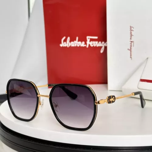 Wholesale Salvatore Ferragamo AAA Quality Sunglasses #1336826 $64.00 USD, Wholesale Quality Replica Salvatore Ferragamo AAA Quality Sunglasses