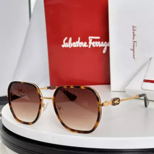Wholesale Salvatore Ferragamo AAA Quality Sunglasses #1336827 $64.00 USD, Wholesale Quality Replica Salvatore Ferragamo AAA Quality Sunglasses