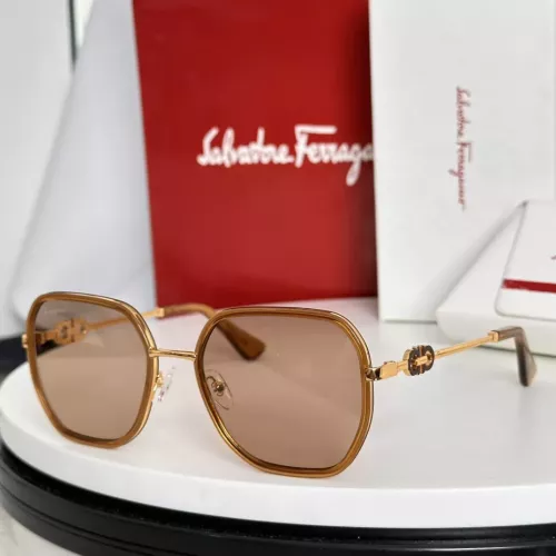 Wholesale Salvatore Ferragamo AAA Quality Sunglasses #1336828 $64.00 USD, Wholesale Quality Replica Salvatore Ferragamo AAA Quality Sunglasses