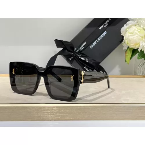 Wholesale Yves Saint Laurent YSL AAA Quality Sunglasses #1336836 $68.00 USD, Wholesale Quality Replica Yves Saint Laurent YSL AAA Quality Sunglasses
