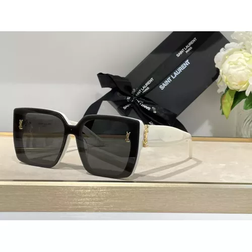 Wholesale Yves Saint Laurent YSL AAA Quality Sunglasses #1336837 $68.00 USD, Wholesale Quality Replica Yves Saint Laurent YSL AAA Quality Sunglasses