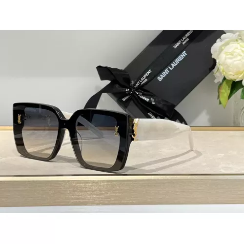 Wholesale Yves Saint Laurent YSL AAA Quality Sunglasses #1336838 $68.00 USD, Wholesale Quality Replica Yves Saint Laurent YSL AAA Quality Sunglasses